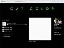 Tablet Screenshot of catcolor.bandcamp.com