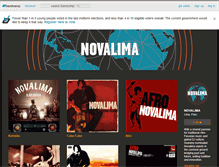 Tablet Screenshot of novalima.bandcamp.com