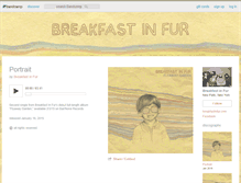 Tablet Screenshot of breakfastinfur.bandcamp.com