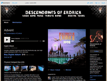 Tablet Screenshot of descendantsoferdrick.bandcamp.com