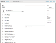 Tablet Screenshot of justnoise.bandcamp.com