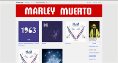 Desktop Screenshot of marleymuerto.bandcamp.com