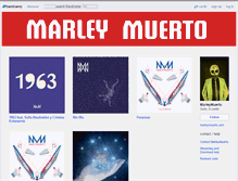 Tablet Screenshot of marleymuerto.bandcamp.com