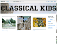 Tablet Screenshot of classicalkids.bandcamp.com