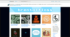 Desktop Screenshot of brentalfloss.bandcamp.com