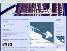 Tablet Screenshot of developer.bandcamp.com