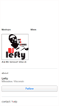 Mobile Screenshot of djlefty.bandcamp.com