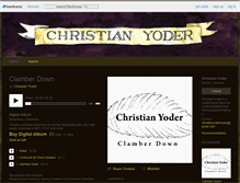 Tablet Screenshot of cyoder.bandcamp.com