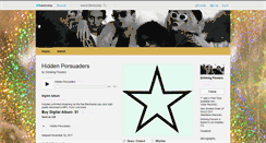 Desktop Screenshot of drinkourflowers.bandcamp.com