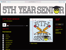 Tablet Screenshot of 5thyearsenior.bandcamp.com