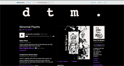 Desktop Screenshot of deadtreemodels.bandcamp.com