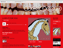 Tablet Screenshot of eccotoneisloud.bandcamp.com