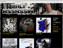 Tablet Screenshot of caliassassin.bandcamp.com