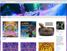 Tablet Screenshot of maiia.bandcamp.com