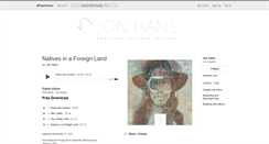 Desktop Screenshot of jonhans.bandcamp.com