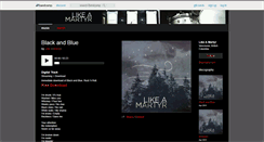 Desktop Screenshot of likeamartyr.bandcamp.com