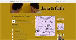 Desktop Screenshot of danaandfaith.bandcamp.com