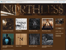 Tablet Screenshot of northless.bandcamp.com