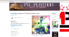 Desktop Screenshot of m1platoon.bandcamp.com