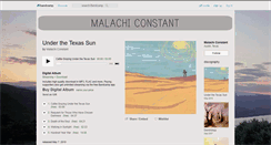 Desktop Screenshot of malachiconstant.bandcamp.com
