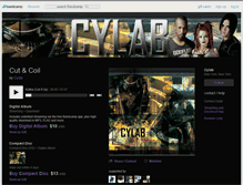 Tablet Screenshot of cylab.bandcamp.com