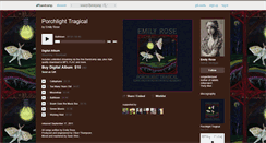 Desktop Screenshot of emilyrose.bandcamp.com