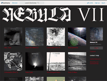 Tablet Screenshot of nebulavii.bandcamp.com