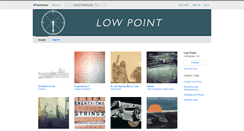 Desktop Screenshot of lowpoint.bandcamp.com