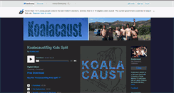 Desktop Screenshot of koalacaust.bandcamp.com