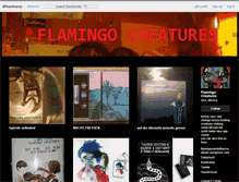 Tablet Screenshot of flamingocreatures.bandcamp.com