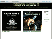 Tablet Screenshot of crossbonet.bandcamp.com