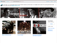 Tablet Screenshot of chadwalker.bandcamp.com