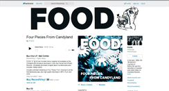 Desktop Screenshot of foodtherockband.bandcamp.com