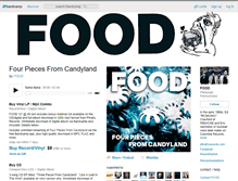 Tablet Screenshot of foodtherockband.bandcamp.com
