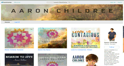 Desktop Screenshot of aaronchildree.bandcamp.com