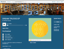 Tablet Screenshot of dreamtrucks.bandcamp.com