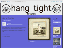 Tablet Screenshot of hangtightrecords.bandcamp.com