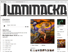 Tablet Screenshot of juaninacka.bandcamp.com
