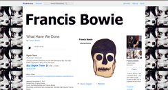 Desktop Screenshot of francisbowie.bandcamp.com