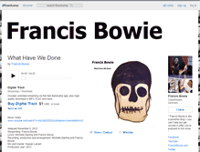 Tablet Screenshot of francisbowie.bandcamp.com