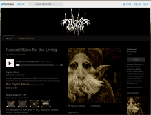 Tablet Screenshot of hallowedbutchery.bandcamp.com