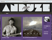 Tablet Screenshot of anduze.bandcamp.com