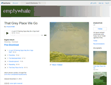 Tablet Screenshot of emptywhale.bandcamp.com