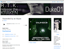 Tablet Screenshot of duke01.bandcamp.com