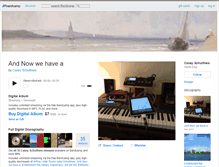 Tablet Screenshot of caseyschultheis.bandcamp.com