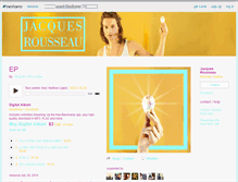 Tablet Screenshot of jacquesrousseau.bandcamp.com