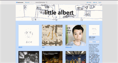 Desktop Screenshot of littlealbert.bandcamp.com