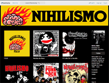 Tablet Screenshot of nihilismo.bandcamp.com