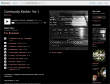 Tablet Screenshot of kimlajoie.bandcamp.com