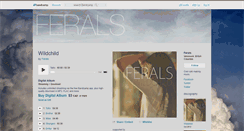 Desktop Screenshot of feralsmusic.bandcamp.com